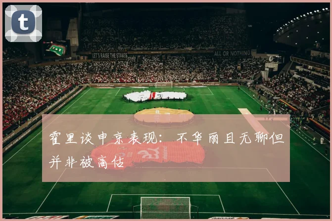 霍里谈申京表现：不华丽且无聊但并非被高估